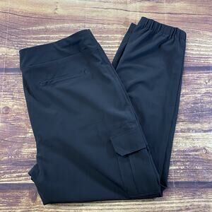 Chico's Lightweight Black Joggers Size 1